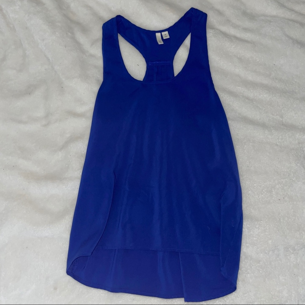 Racer back tank top